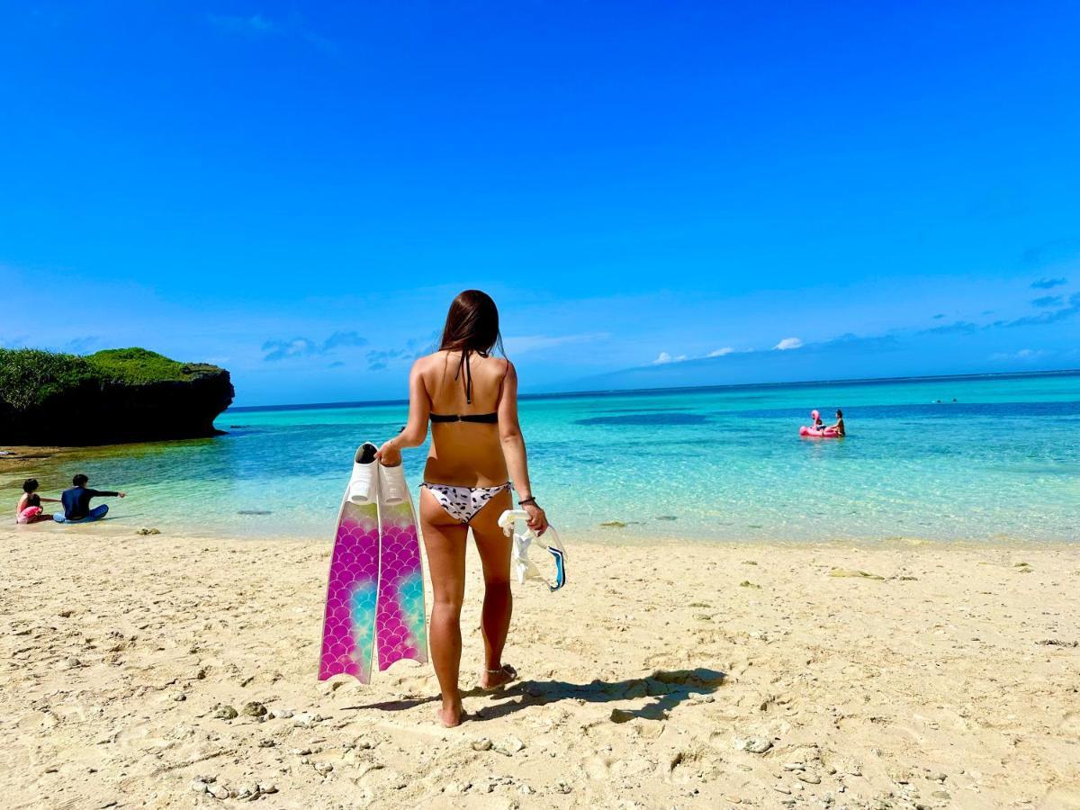 Happy Island Miyako Hotel Bagian luar foto